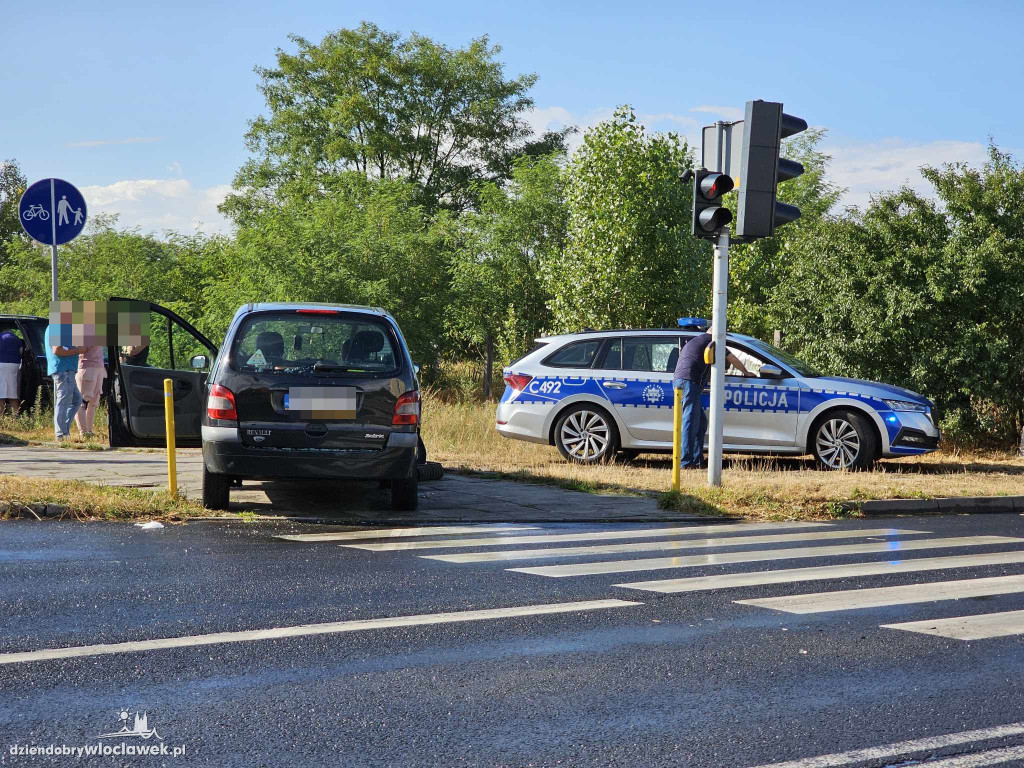 Kolizja na os. Kazimierza Wielkiego