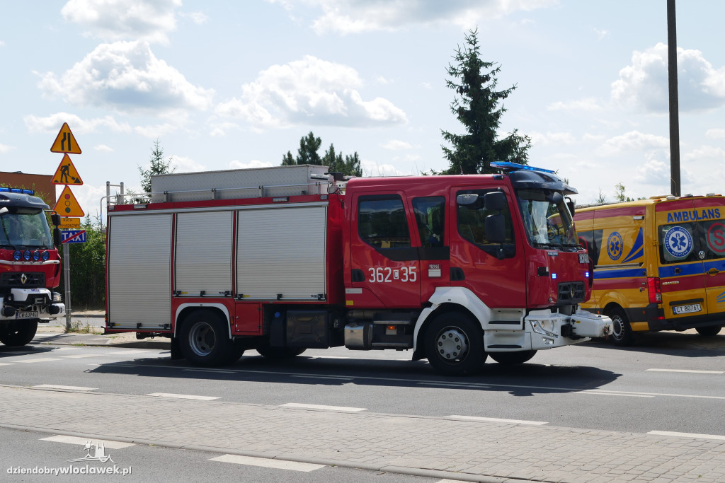 Wypadek na os. Zawiśle