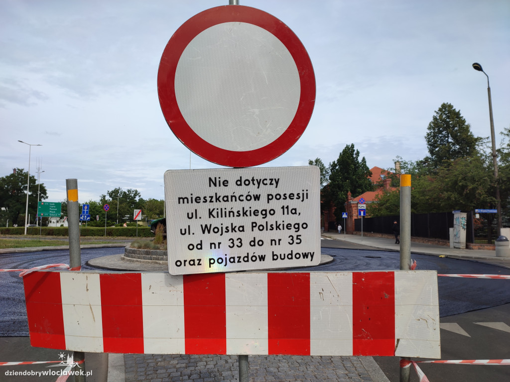 Rondo TON zamknięte. Trwa naprawa
