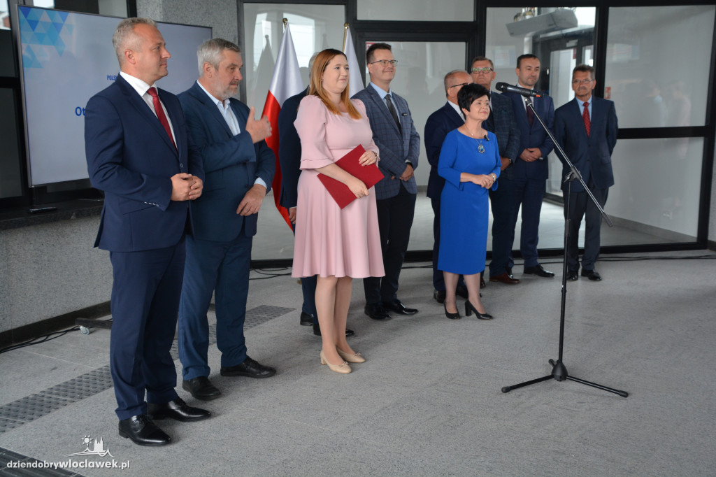 Otwarcie dworca we Włocławku