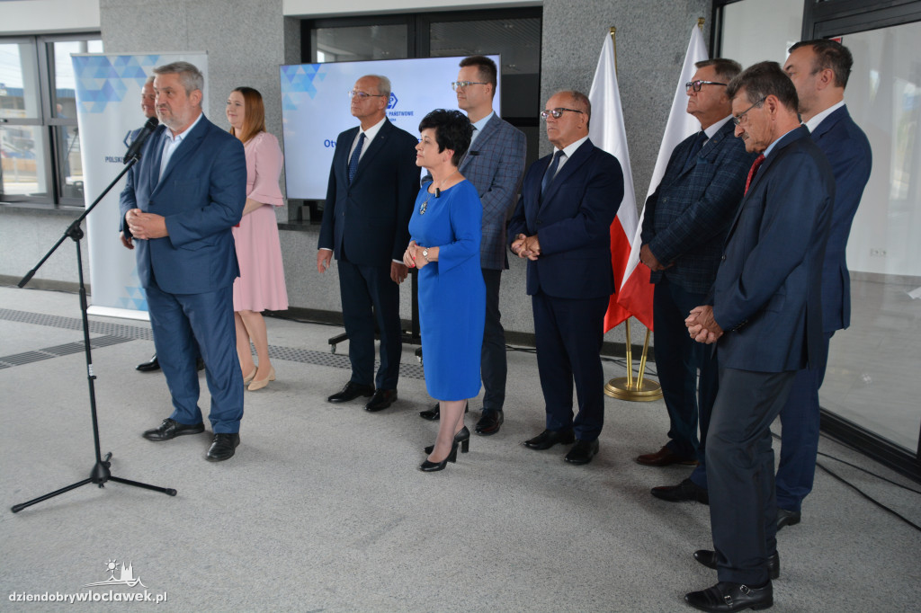 Otwarcie dworca we Włocławku