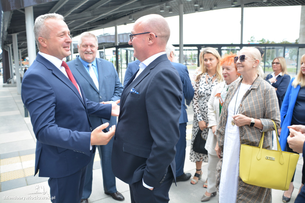 Otwarcie dworca we Włocławku