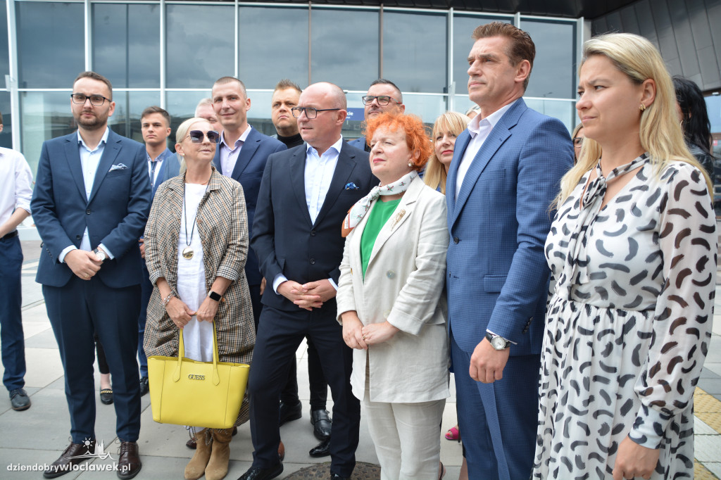 Otwarcie dworca we Włocławku