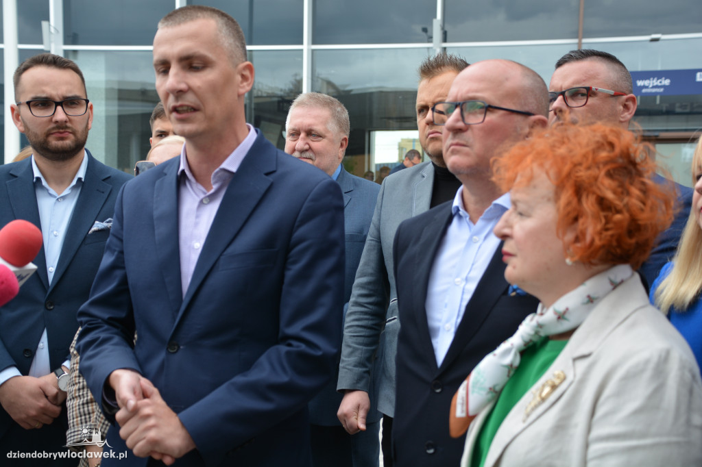 Otwarcie dworca we Włocławku