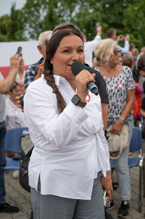 Donald Tusk we Włocławku