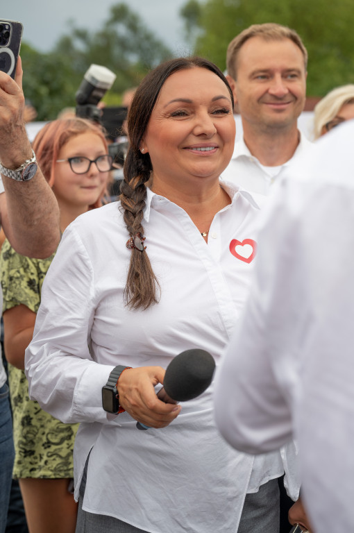Donald Tusk we Włocławku