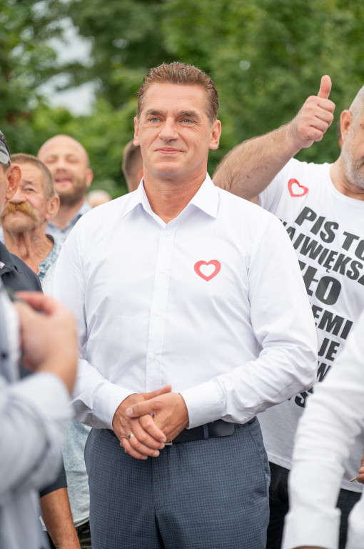 Donald Tusk we Włocławku