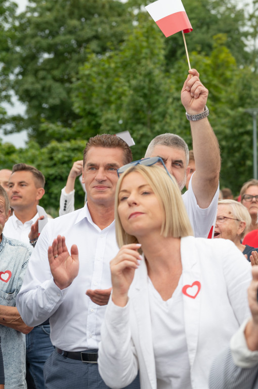 Donald Tusk we Włocławku