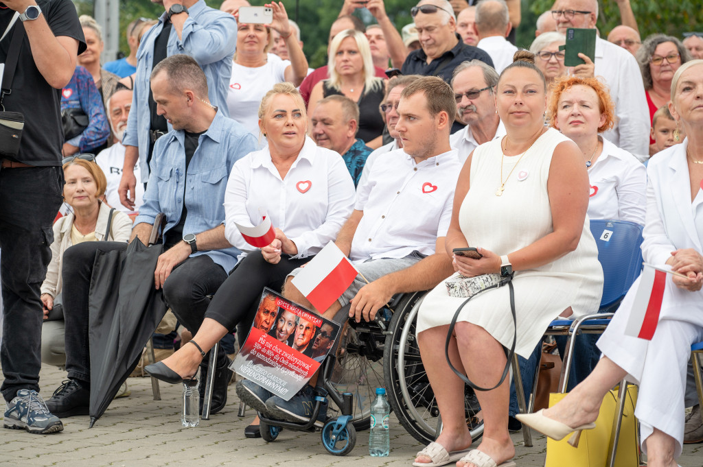 Donald Tusk we Włocławku