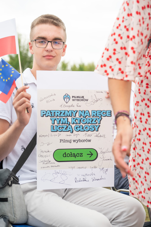 Donald Tusk we Włocławku