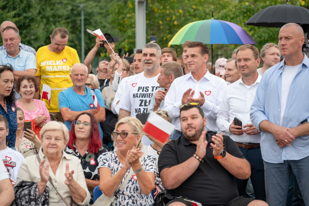 Donald Tusk we Włocławku