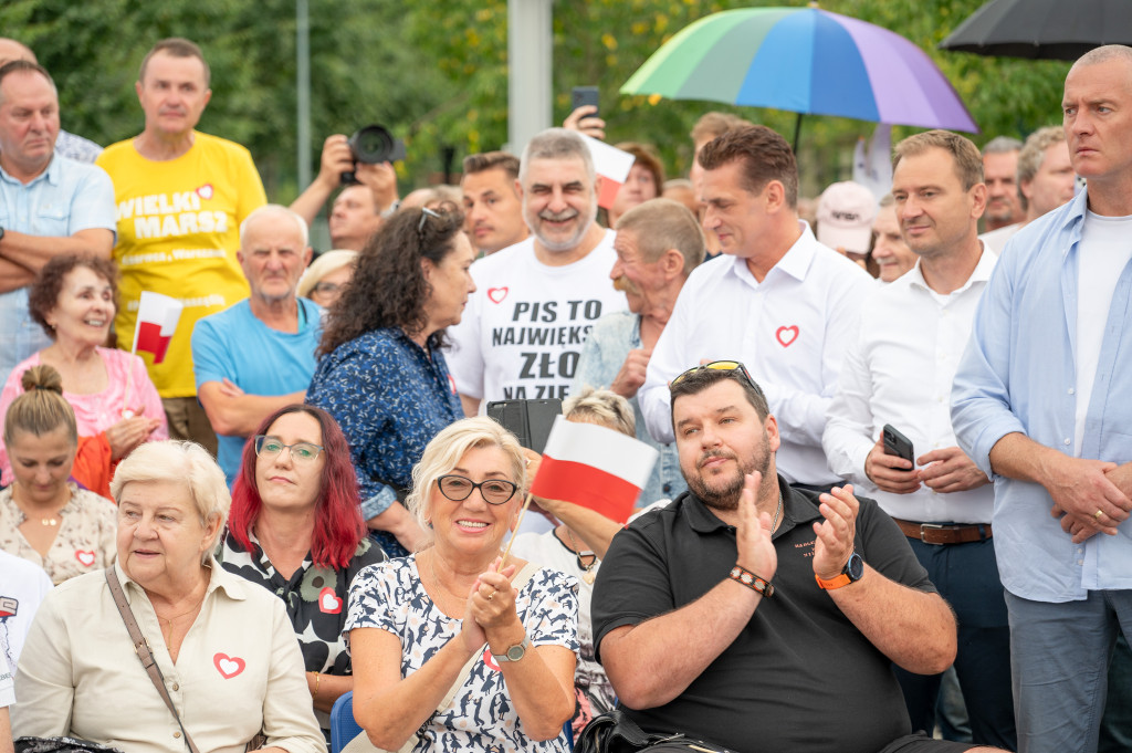 Donald Tusk we Włocławku