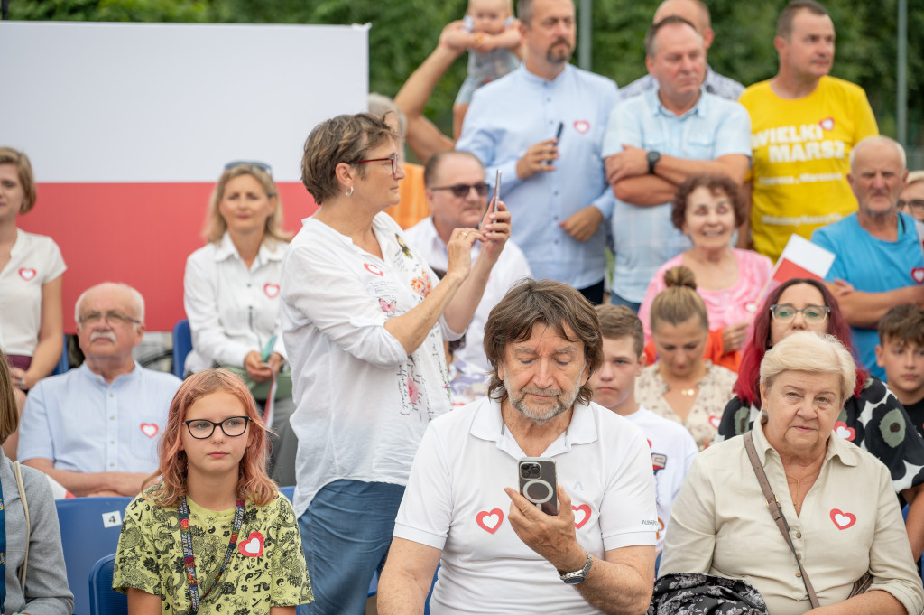 Donald Tusk we Włocławku