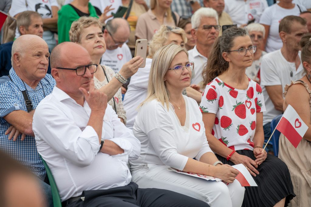 Donald Tusk we Włocławku