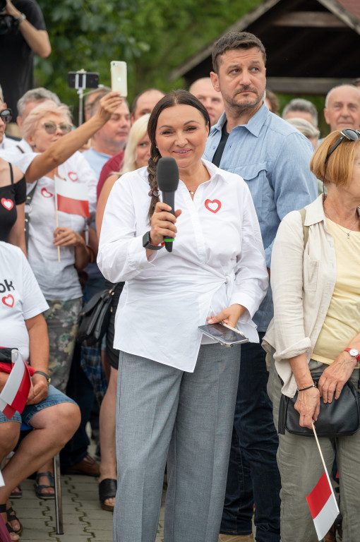 Donald Tusk we Włocławku