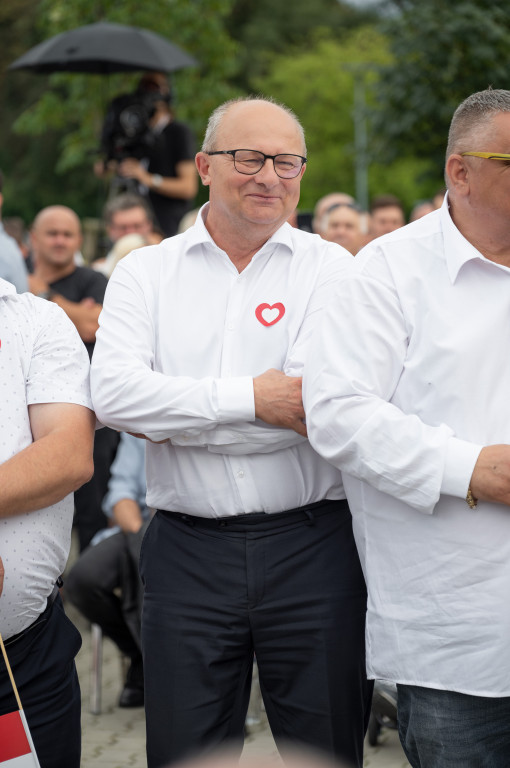 Donald Tusk we Włocławku