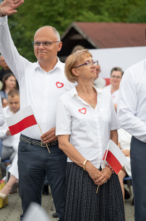 Donald Tusk we Włocławku