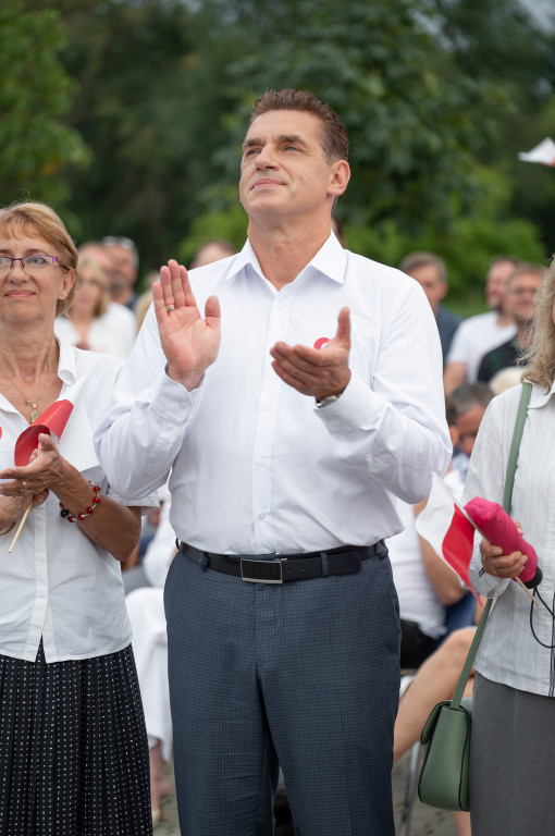 Donald Tusk we Włocławku