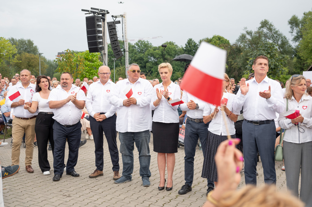 Donald Tusk we Włocławku