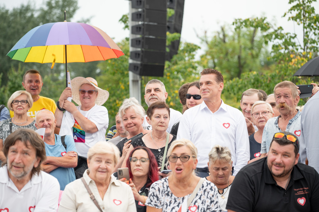 Donald Tusk we Włocławku