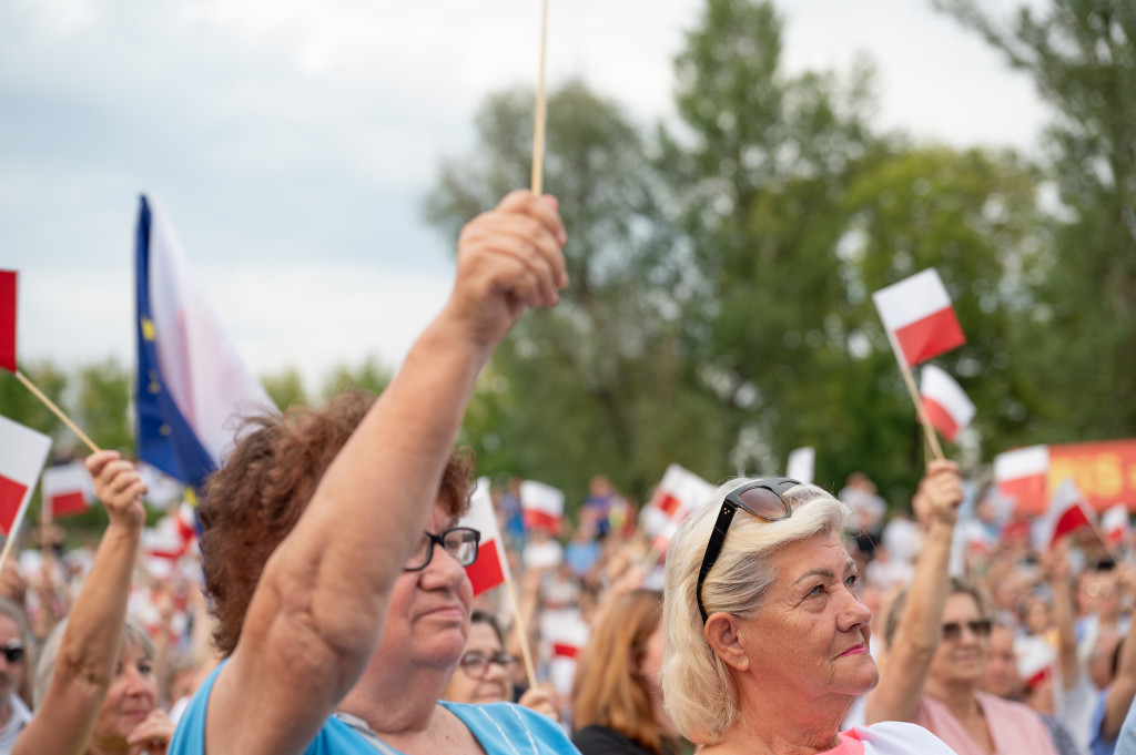 Donald Tusk we Włocławku