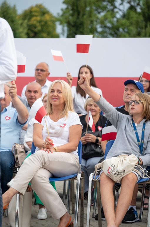 Donald Tusk we Włocławku