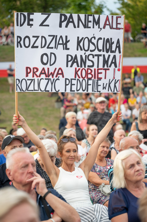 Donald Tusk we Włocławku