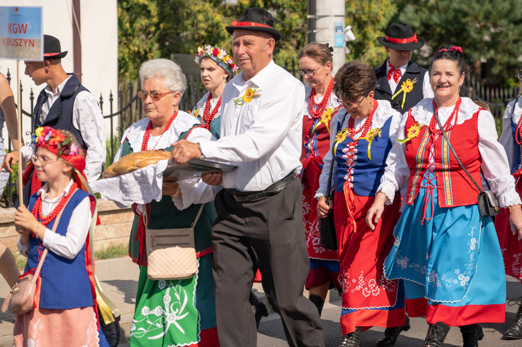 Dożynki gminno-parafialne w Kruszynie