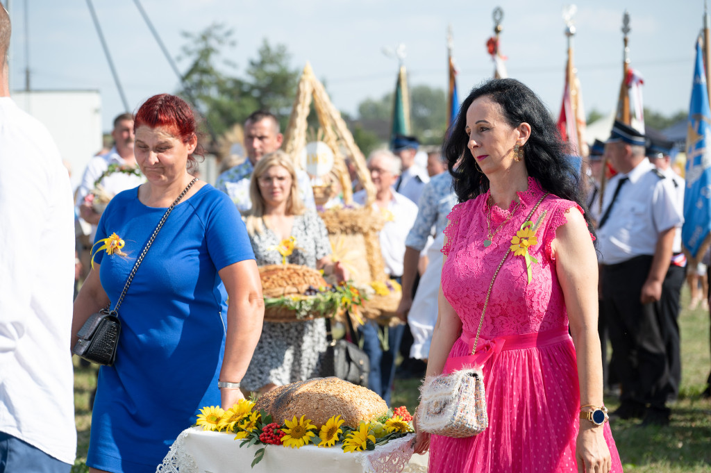 Dożynki gminno-parafialne w Kruszynie