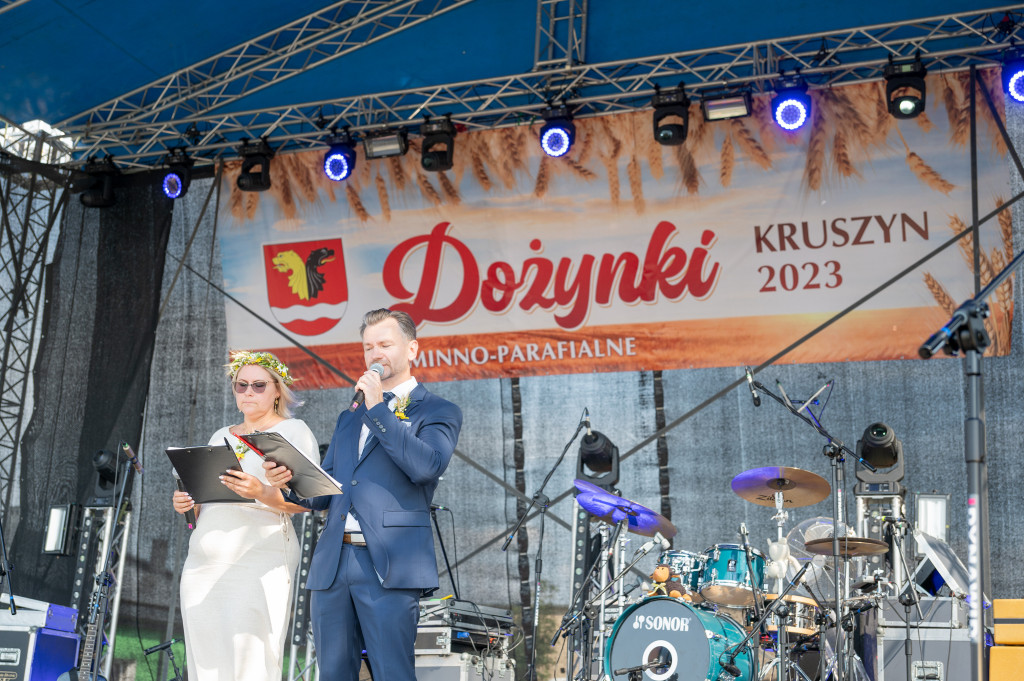 Dożynki gminno-parafialne w Kruszynie