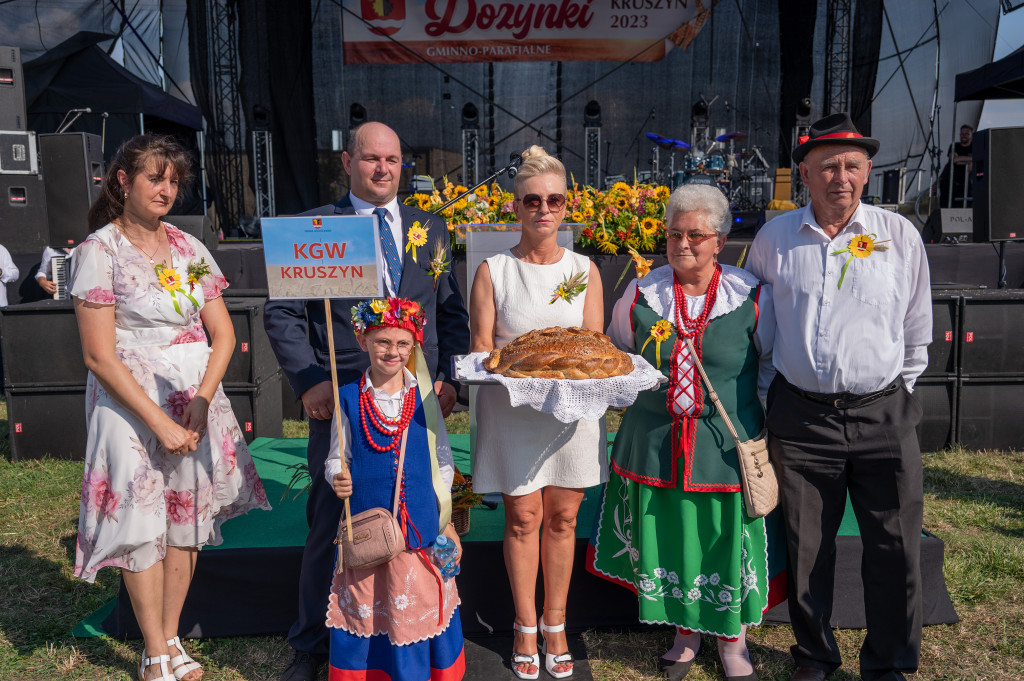 Dożynki gminno-parafialne w Kruszynie