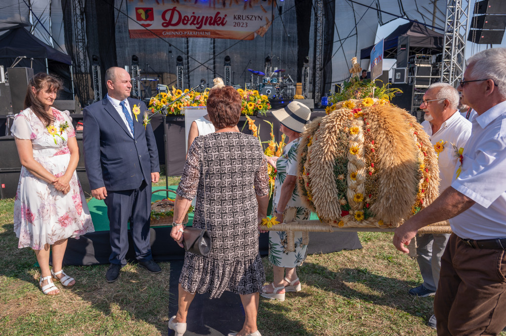 Dożynki gminno-parafialne w Kruszynie
