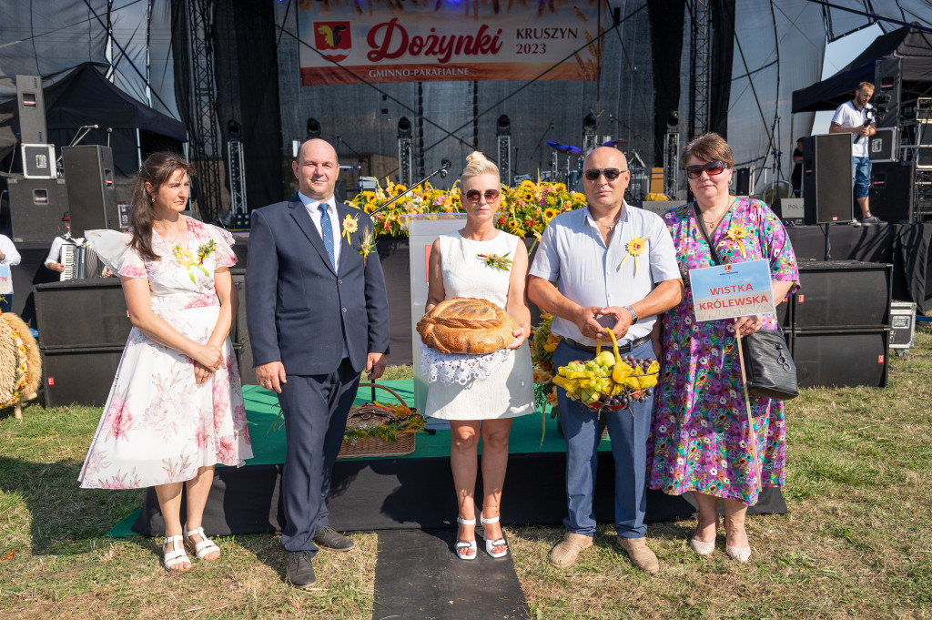 Dożynki gminno-parafialne w Kruszynie