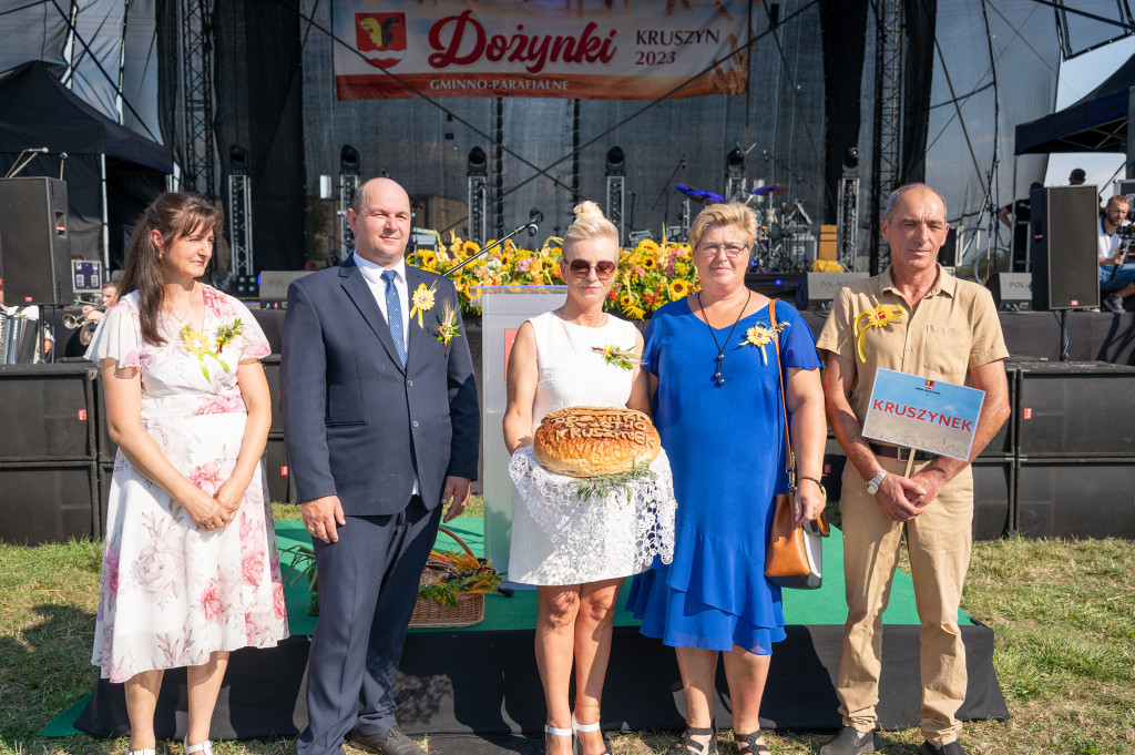Dożynki gminno-parafialne w Kruszynie