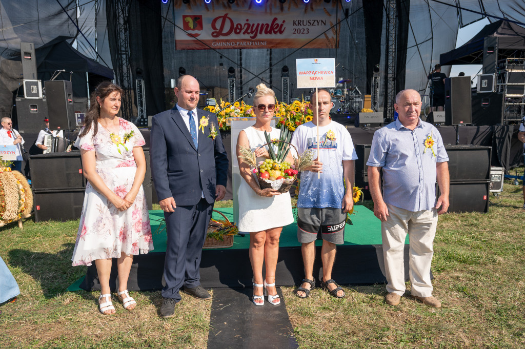 Dożynki gminno-parafialne w Kruszynie