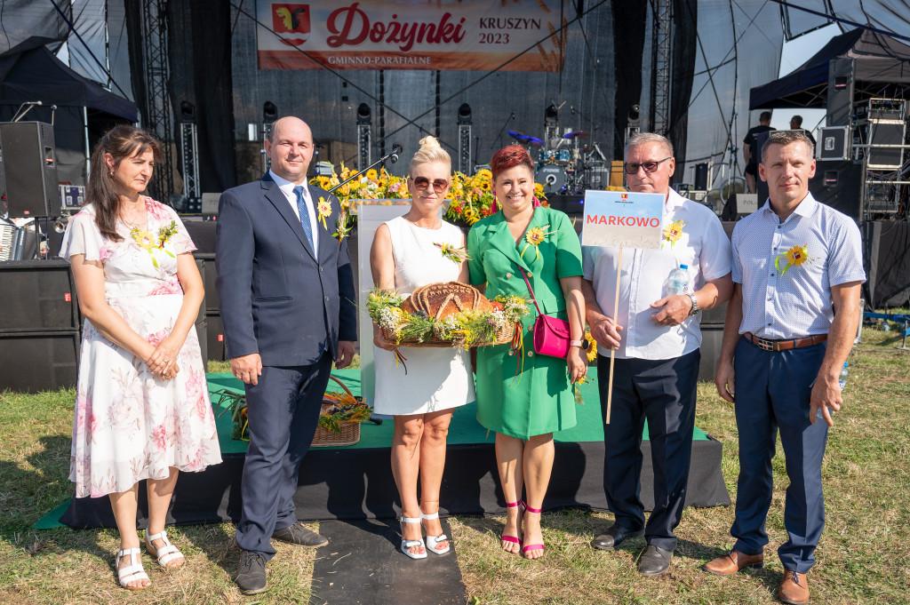Dożynki gminno-parafialne w Kruszynie