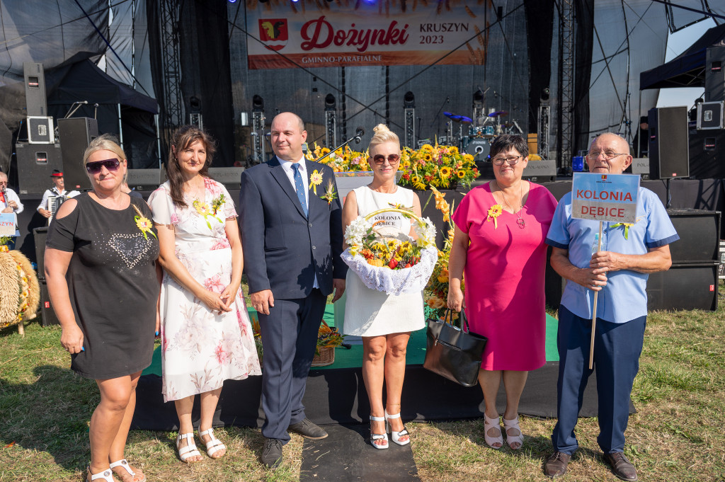 Dożynki gminno-parafialne w Kruszynie