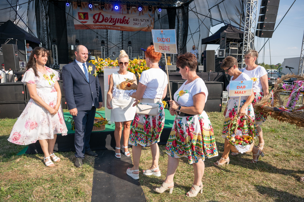 Dożynki gminno-parafialne w Kruszynie