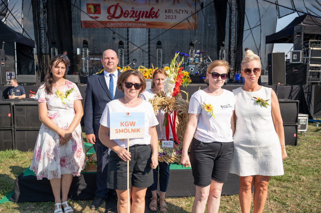 Dożynki gminno-parafialne w Kruszynie