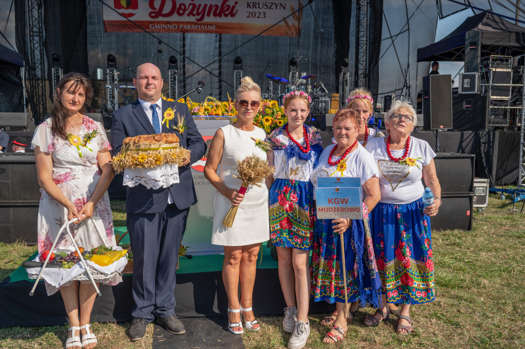 Dożynki gminno-parafialne w Kruszynie