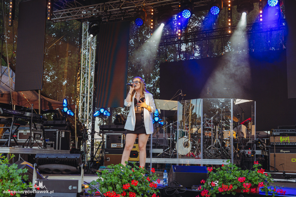 Koncert Alicji Deickiej na dożynkach w Brześciu Kujawskim