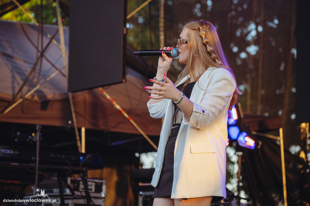 Koncert Alicji Deickiej na dożynkach w Brześciu Kujawskim