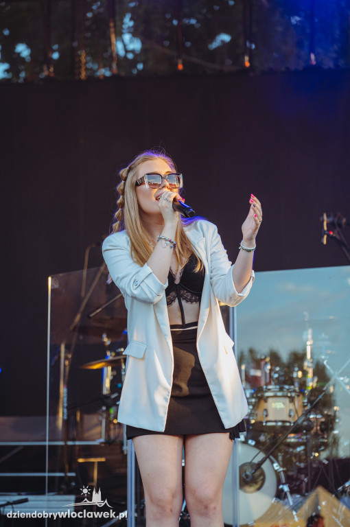 Koncert Alicji Deickiej na dożynkach w Brześciu Kujawskim