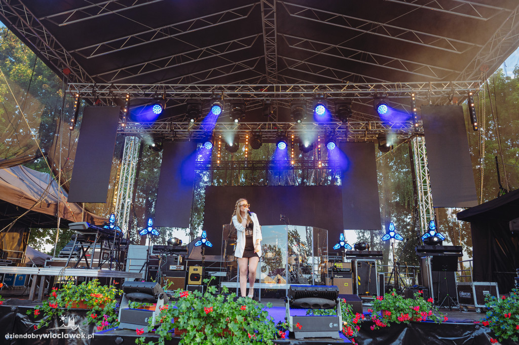 Koncert Alicji Deickiej na dożynkach w Brześciu Kujawskim