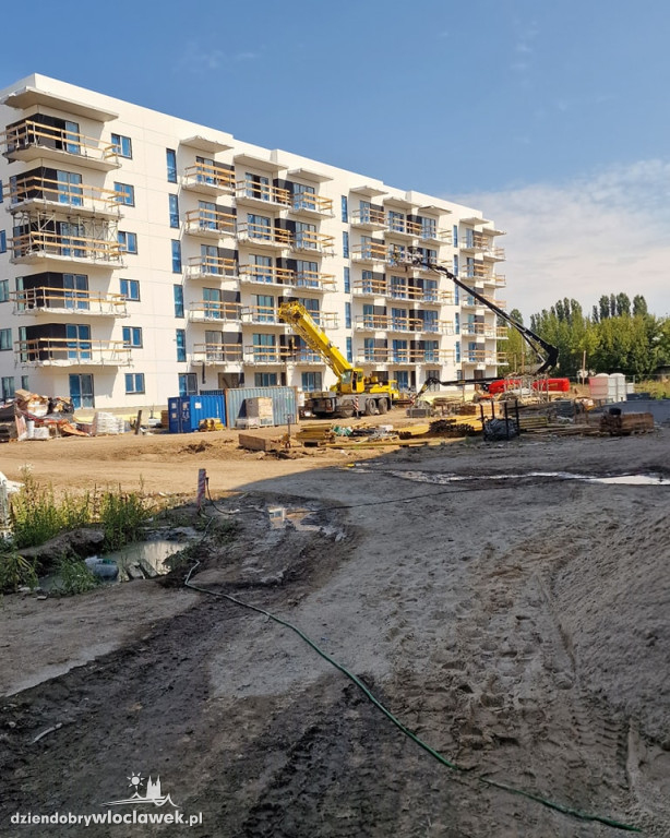 Zakończono montaż bloków przy ul. Celulozowej
