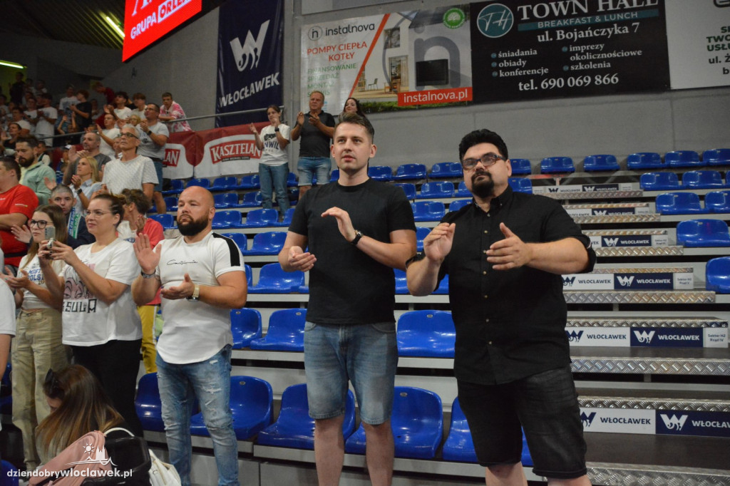 Kibice na meczu Anwil vs Trefl