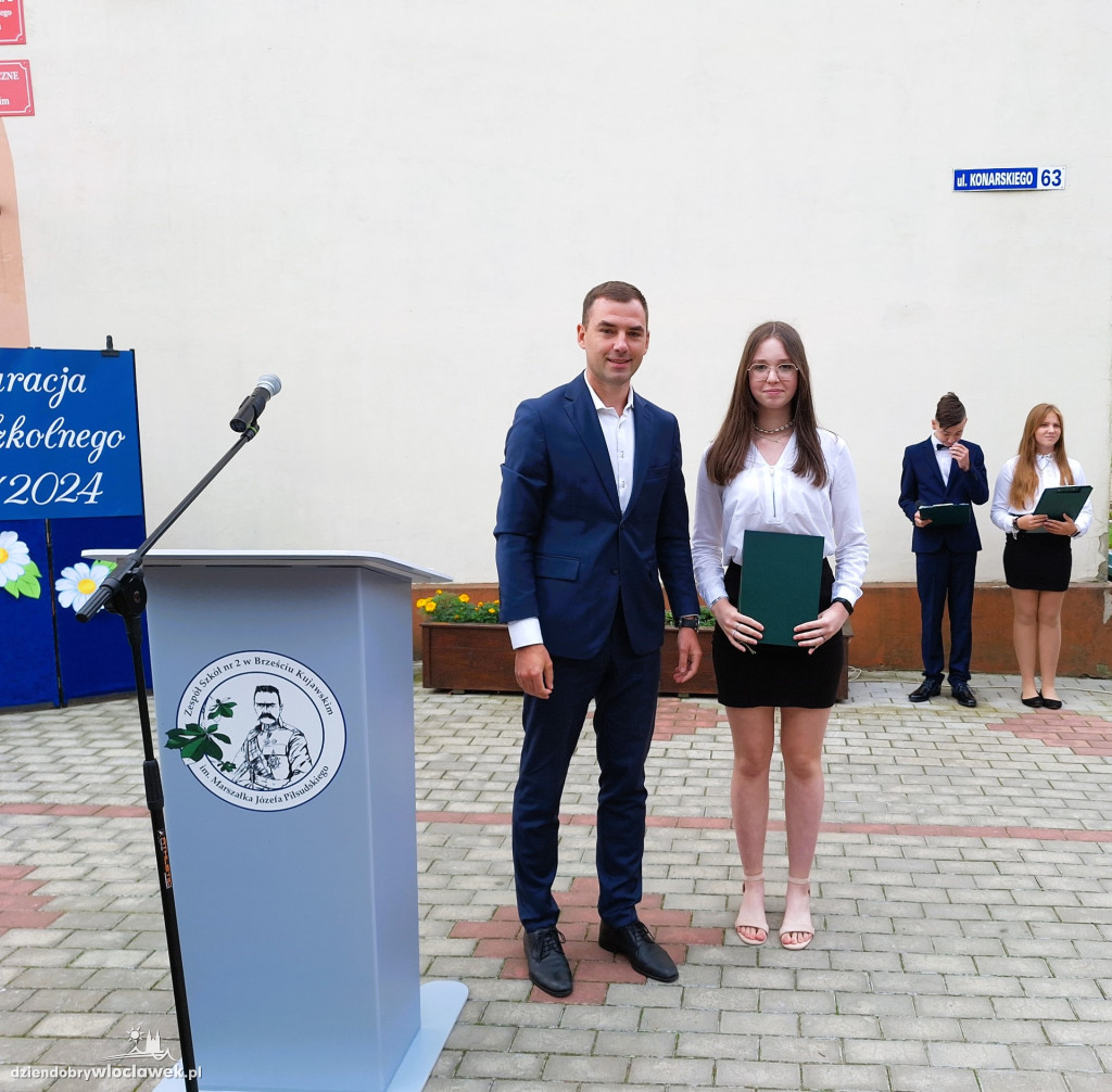 Rozpoczęcie roku szkolnego w SP nr 1 Brześć Kujawski