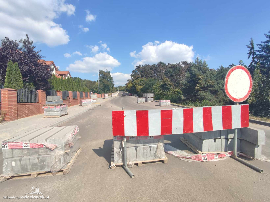 Trwa remont ulicy Lipnowskiej