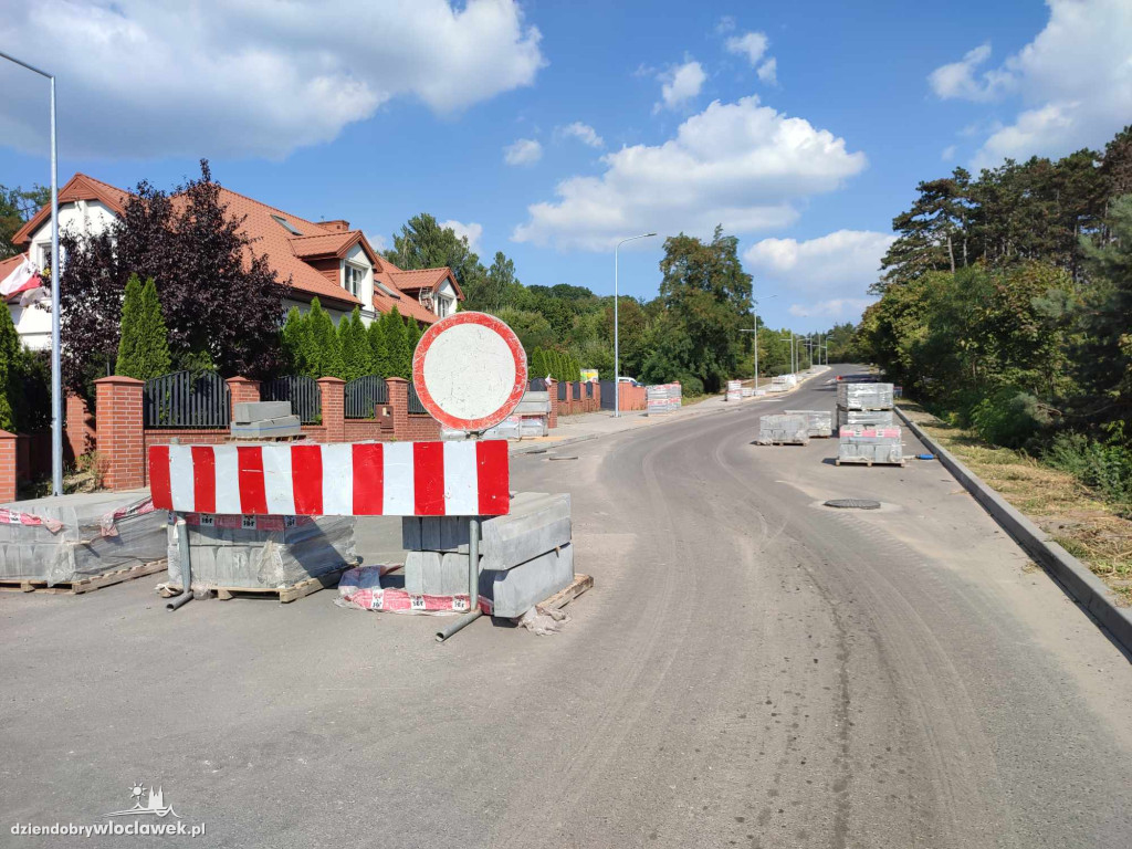 Trwa remont ulicy Lipnowskiej