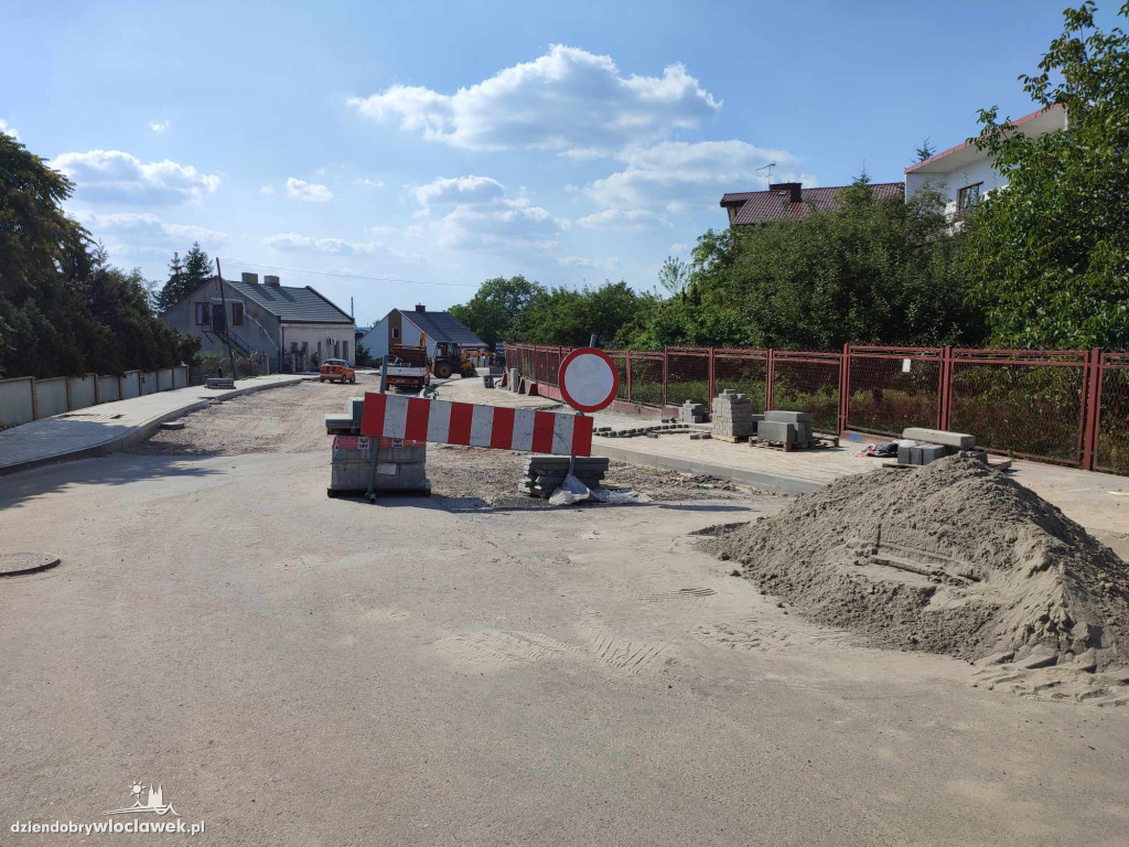 Trwa remont ulicy Lipnowskiej
